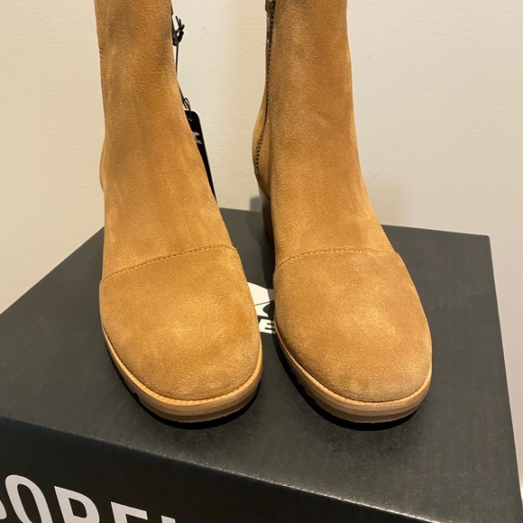New Sorel Cate leather boots bootie - Picture 5 of 6